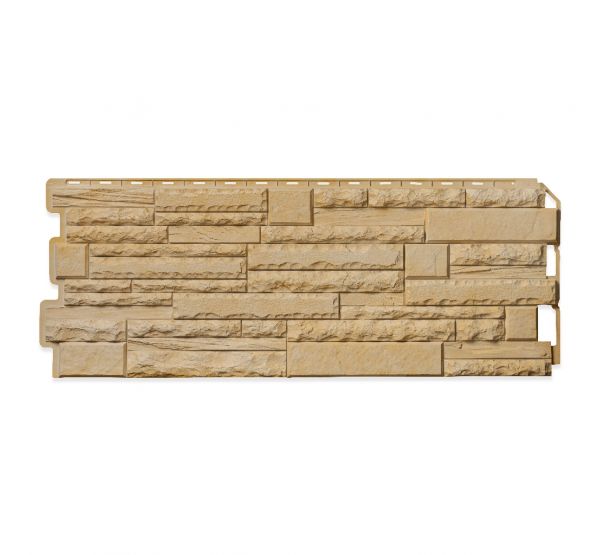 Фасадные панели (цокольный сайдинг) Скалистый камень Анды от производителя  Альта-профиль по цене 757 р