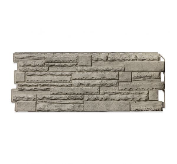 Фасадные панели (цокольный сайдинг) Скалистый камень Пиренеи от производителя  Альта-профиль по цене 757 р
