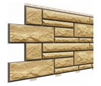 Цокольный сайдинг коллекция NEW - Имбирь