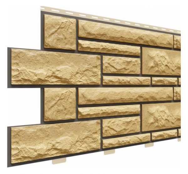 Цокольный сайдинг коллекция NEW - Имбирь от производителя Доломит по цене 716 р Цокольный сайдинг коллекция NEW - Имбирь от производителя Доломит по цене 716 р