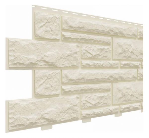 Цокольный сайдинг коллекция NEW - Слоновая кость от производителя Доломит по цене 565 р Цокольный сайдинг коллекция NEW - Слоновая кость от производителя Доломит по цене 565 р