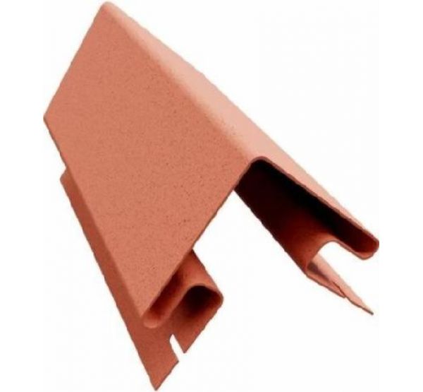 Угол к Фасадным Термопанелям Наружный 20 мм Красный от производителя  Доломит по цене 1 400 р