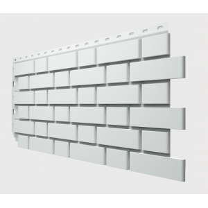 Фасадные панели Flemish (гладкий кирпич) Белый от производителя  Docke по цене 535 р