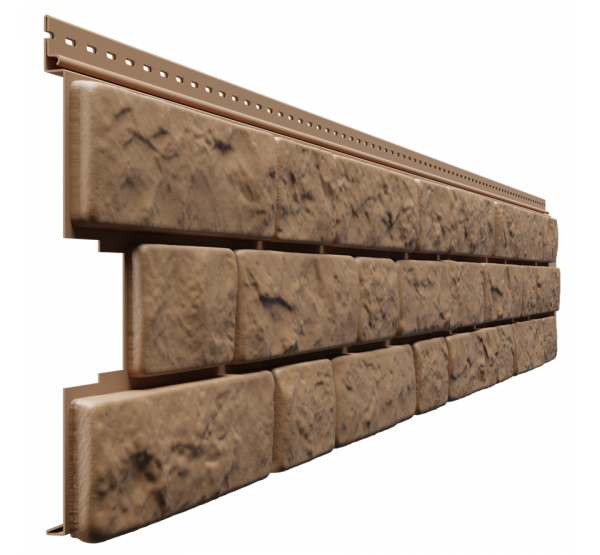 Фасадные панели - серия LUX BERGART под камень Лесной фундук от производителя  Docke по цене 462 р