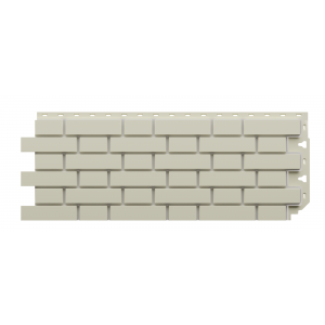 Фасадные панели Flemish (гладкий кирпич) Молочный от производителя  Docke по цене 627 р