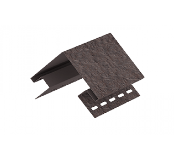 Наружный угол Стоун-хаус Кирпич Коричневый от производителя  Ю-Пласт по цене 906 р