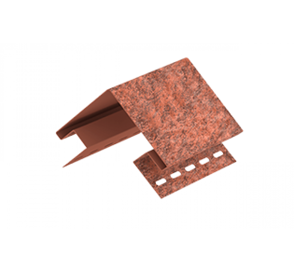 Наружный угол Стоун-хаус Кирпич Красный от производителя  Ю-Пласт по цене 0 р