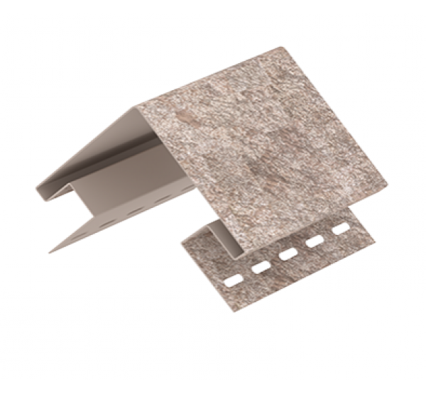 Наружный угол Стоун-хаус Сланец Бурый от производителя  Ю-Пласт по цене 906 р