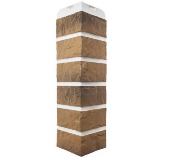 Угол наружный Кирпич Рижский 03 от производителя Альта-профиль по цене 634 р Угол наружный Кирпич Рижский 03 от производителя Альта-профиль по цене 634 р