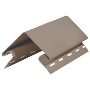 Наружный угол к сайдингу BrickHouse Белый от производителя  Fineber по цене 1 500 р