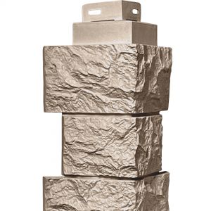 Угол наружный коллекция Дикий камень Песочный от производителя Fineber по цене 590 р Угол наружный коллекция Дикий камень Песочный от производителя Fineber по цене 590 р