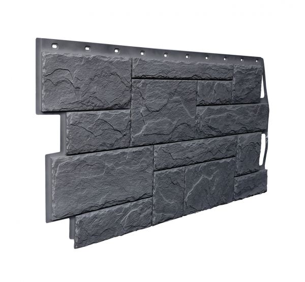 Фасадные панели (цокольный сайдинг) коллекция Камень Природный - Кварцевый от производителя  Fineber по цене 740 р