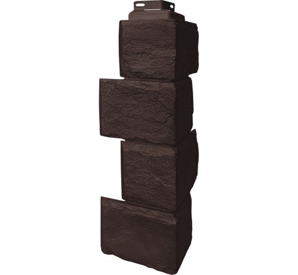 Угол наружный коллекция Камень Природный Коричневый от производителя  Fineber по цене 590 р