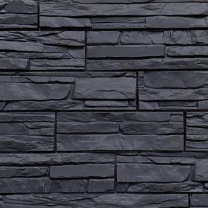 Фасадные панели Скол - Асфальт от производителя  Fineber по цене 565 р