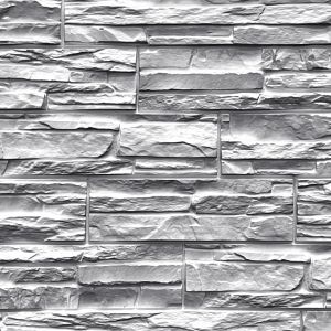 Фасадные панели Скол -  Светло- серый от производителя  Fineber по цене 565 р