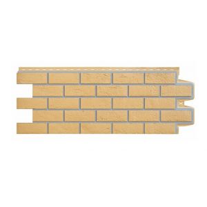 Фасадные панели Премиум состаренный кирпич Песочный (Горчичный) от производителя  Grand Line по цене 663 р