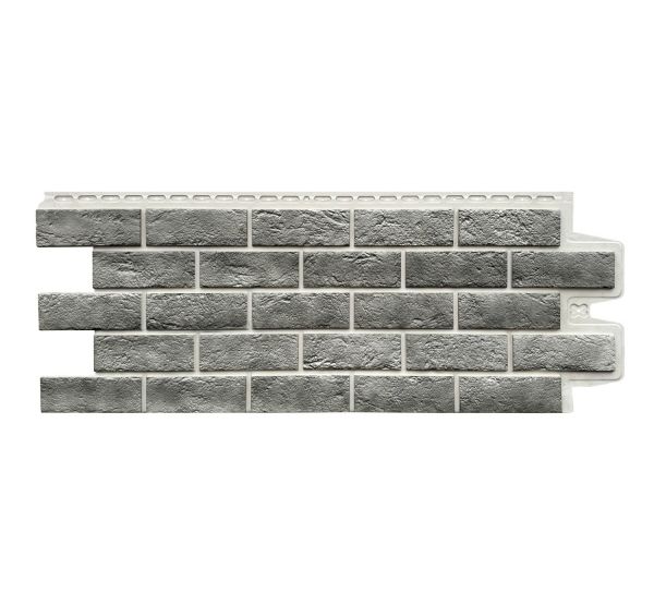 Фасадные панели Cостаренный кирпич Элит Гранит белый ШОВ от производителя Grand Line по цене 720 р Фасадные панели Cостаренный кирпич Элит Гранит белый ШОВ от производителя Grand Line по цене 720 р