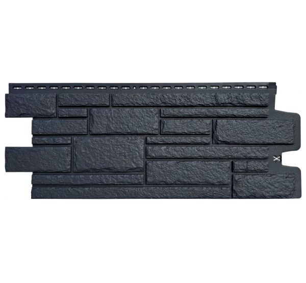 Фасадные панели Премиум Камелот Графит от производителя Grand Line по цене 626 р Фасадные панели Премиум Камелот Графит от производителя Grand Line по цене 626 р