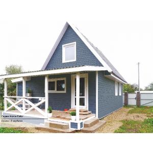 Фасадная панель Хокла Color - Голубика от производителя  Ю-Пласт по цене 424 р