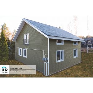 Фасадная панель Хокла Color - Ирландский мох от производителя  Ю-Пласт по цене 424 р