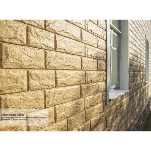 Фасадная панель Стоун Хаус Камень - Камень Золотистый от производителя  Ю-Пласт по цене 516 р