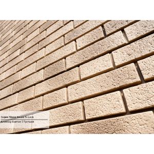 Фасадная панель Стоун Хаус S-Lock Клинкер Балтик Пустыня от производителя  Ю-Пласт по цене 561 р