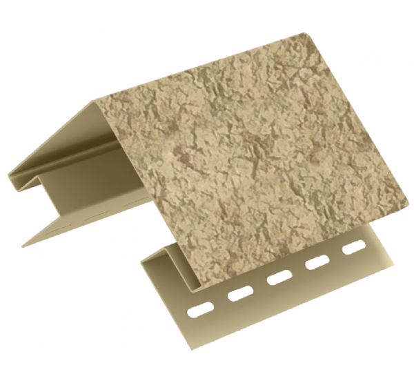 Наружный угол Стоун Хаус S-Lock Таганай Речной от производителя  Ю-Пласт по цене 906 р