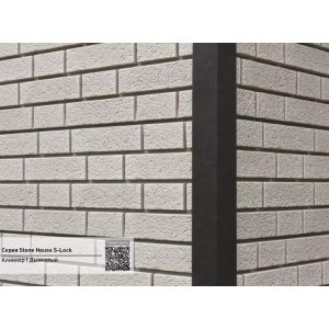 Фасадная панель Стоун Хаус S-Lock Клинкер Нордик Дым от производителя  Ю-Пласт по цене 561 р