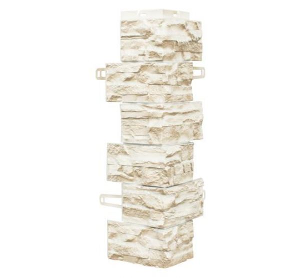 Угол для цокольного сайдинга Скалистый камень - Торонто от производителя Royal Stone по цене 790 р Угол для цокольного сайдинга Скалистый камень - Торонто от производителя Royal Stone по цене 790 р