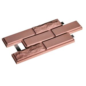 Фасадная плитка «Комбинированная» № 14 от производителя  «Кирисс Фасад» по цене 2 300 р