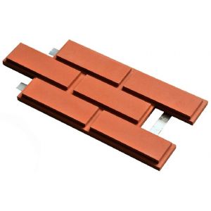 Фасадная плитка «Гладкий кирпич» № 20 от производителя «Кирисс Фасад» по цене 2 300 р Фасадная плитка «Гладкий кирпич» № 20 от производителя «Кирисс Фасад» по цене 2 300 р