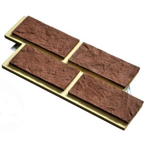 Фасадная плитка «Замковый кирпич с расшивкой шва» № 14 от производителя «Кирисс Фасад» по цене 2 350 р Фасадная плитка «Замковый кирпич с расшивкой шва» № 14 от производителя «Кирисс Фасад» по цене 2 350 р