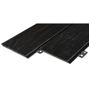 Фиброцементный сайдинг Decor Wood Обожженное дерево от производителя  FCS Group по цене 1 674 р