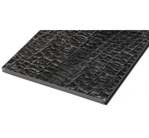 Фиброцементный сайдинг Decor Wood Угольное от производителя  FCS Group по цене 1 674 р