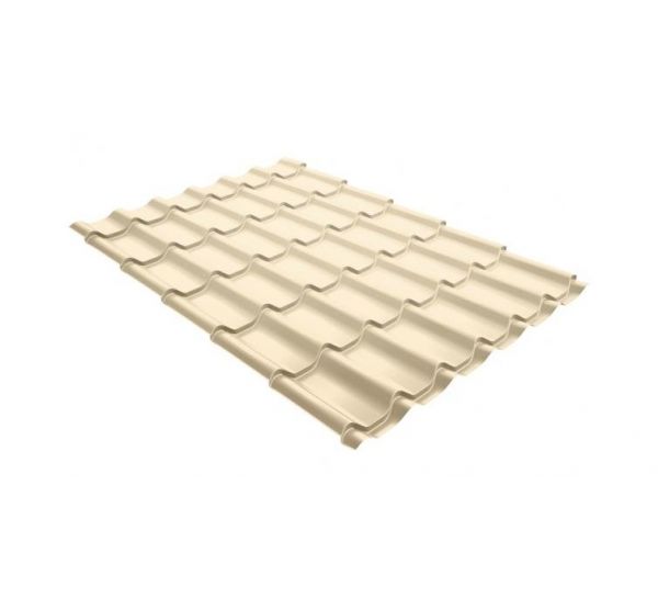 Металлочерепица классик 0,45 PE RAL 1015 светлая слоновая кость от производителя Grand Line по цене 623 р Металлочерепица классик 0,45 PE RAL 1015 светлая слоновая кость от производителя Grand Line по цене 623 р