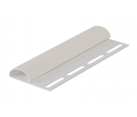 Финишная планка для сайдинга Элит, белая