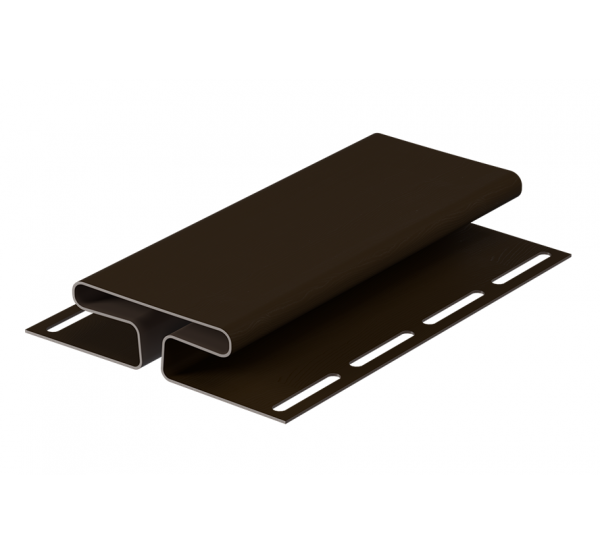 H-профиль Элит для сайдинга, коричневый от производителя   по цене 840 р