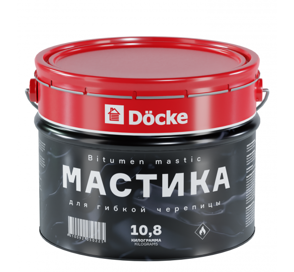  Мастика кровельная 10л от производителя  Docke по цене 3 800 р