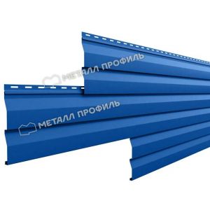Металлический сайдинг МП СК-14х226 (ПЭ-01-5005-0.4) Синий насыщенный от производителя  Металл Профиль по цене 598 р