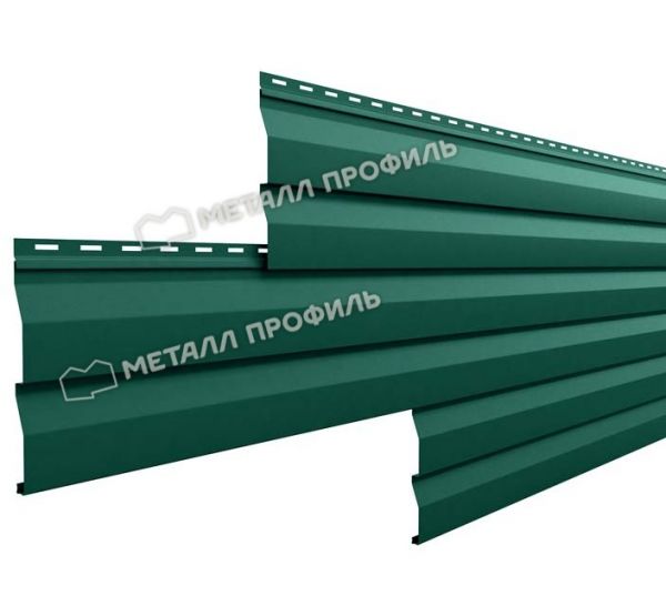 Металлический сайдинг МП СК-14х226 (ПЭ-01-6005-0.45) Зеленый мох от производителя  Металл Профиль по цене 721 р