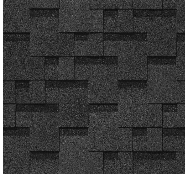 Гибкая черепица Афины Асфальт от производителя  Docke по цене 2 556 р