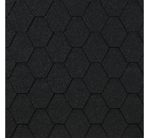 Гибкая черепица Шестигранник Чёрный от производителя Docke по цене 359 р Гибкая черепица Шестигранник Чёрный от производителя Docke по цене 359 р
