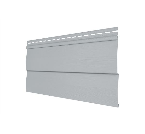 Виниловый сайдинг - Корабельный брус, Серый от производителя  Tecos по цене 478 р