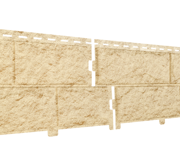Фасадная панель Стоун Хаус Камень - Камень Золотистый от производителя  Ю-Пласт по цене 510 р