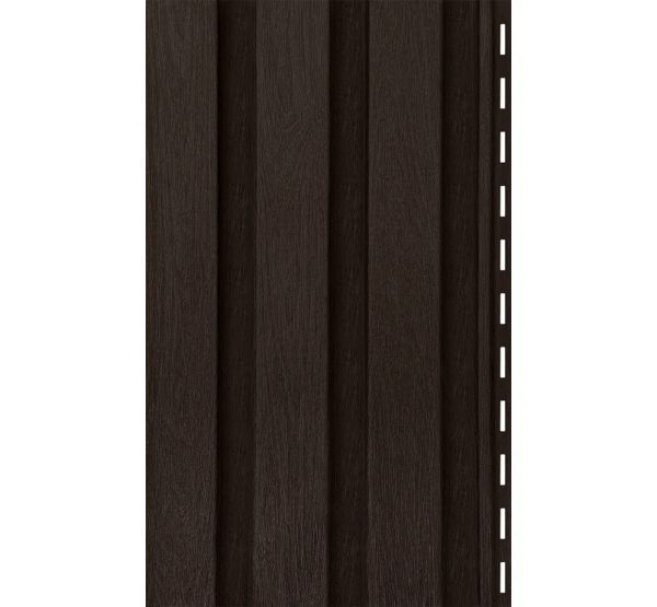 Сайдинг Timberblock Фасадная Рейка Орех тёмный от производителя  Ю-Пласт по цене 753 р