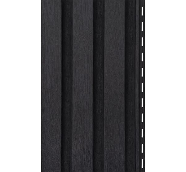 Сайдинг Timberblock Фасадная Рейка Угольный от производителя  Ю-Пласт по цене 753 р