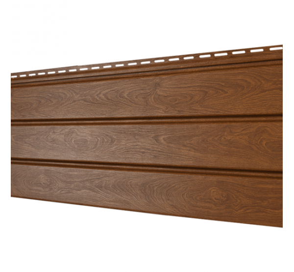 Софит без перфорации Дуб Золотой от производителя  Ю-Пласт по цене 698 р