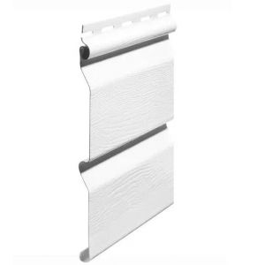 Виниловый сайдинг - Standart, Белый от производителя  Fineber по цене 355 р