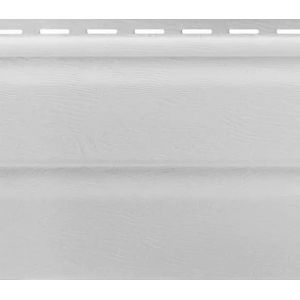 Виниловый сайдинг - Standart, Белый от производителя  Fineber по цене 355 р