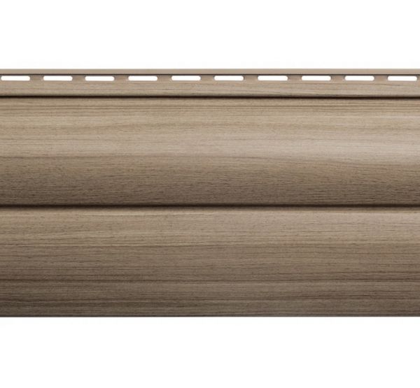 Виниловый сайдинг, Люкс Blockhouse Bh-03 Орех от производителя  Альта-профиль по цене 446 р